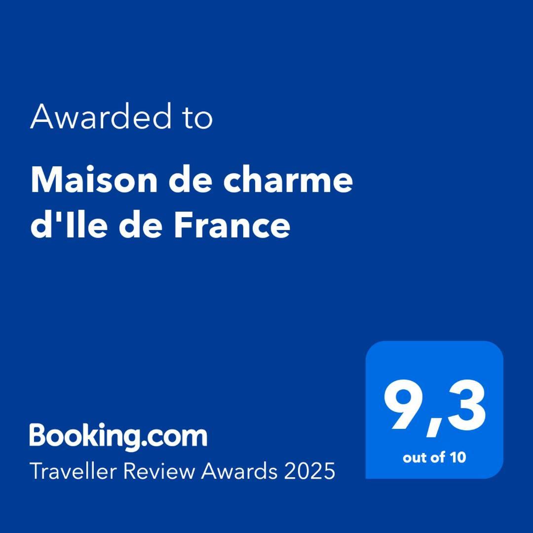 Maison De Charme D'Ile De France Chaumontel Eksteriør bilde